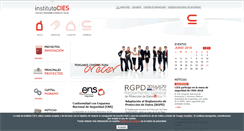 Desktop Screenshot of institutocies.com